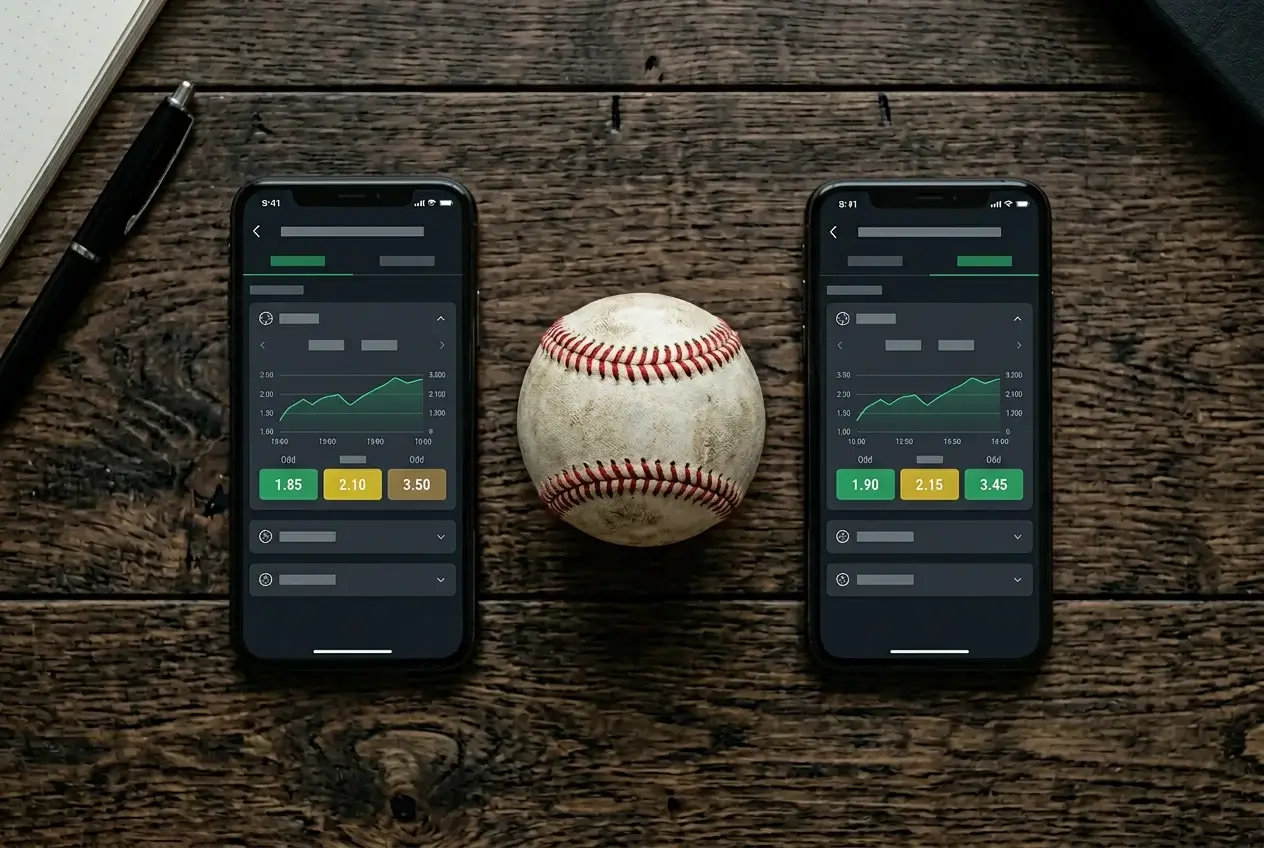 Honkbal odds vergelijken tussen bookmakers