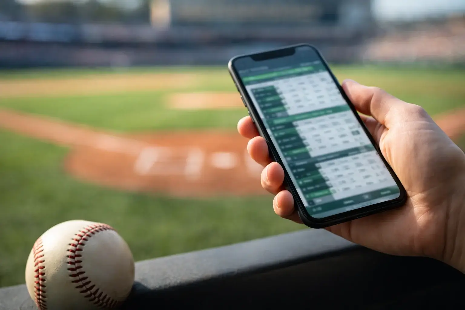 Mobiel wedden op honkbal met apps en tips